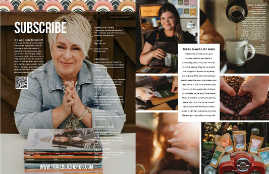 Fall 2024 Trailblaz•her Magazine Featured Business