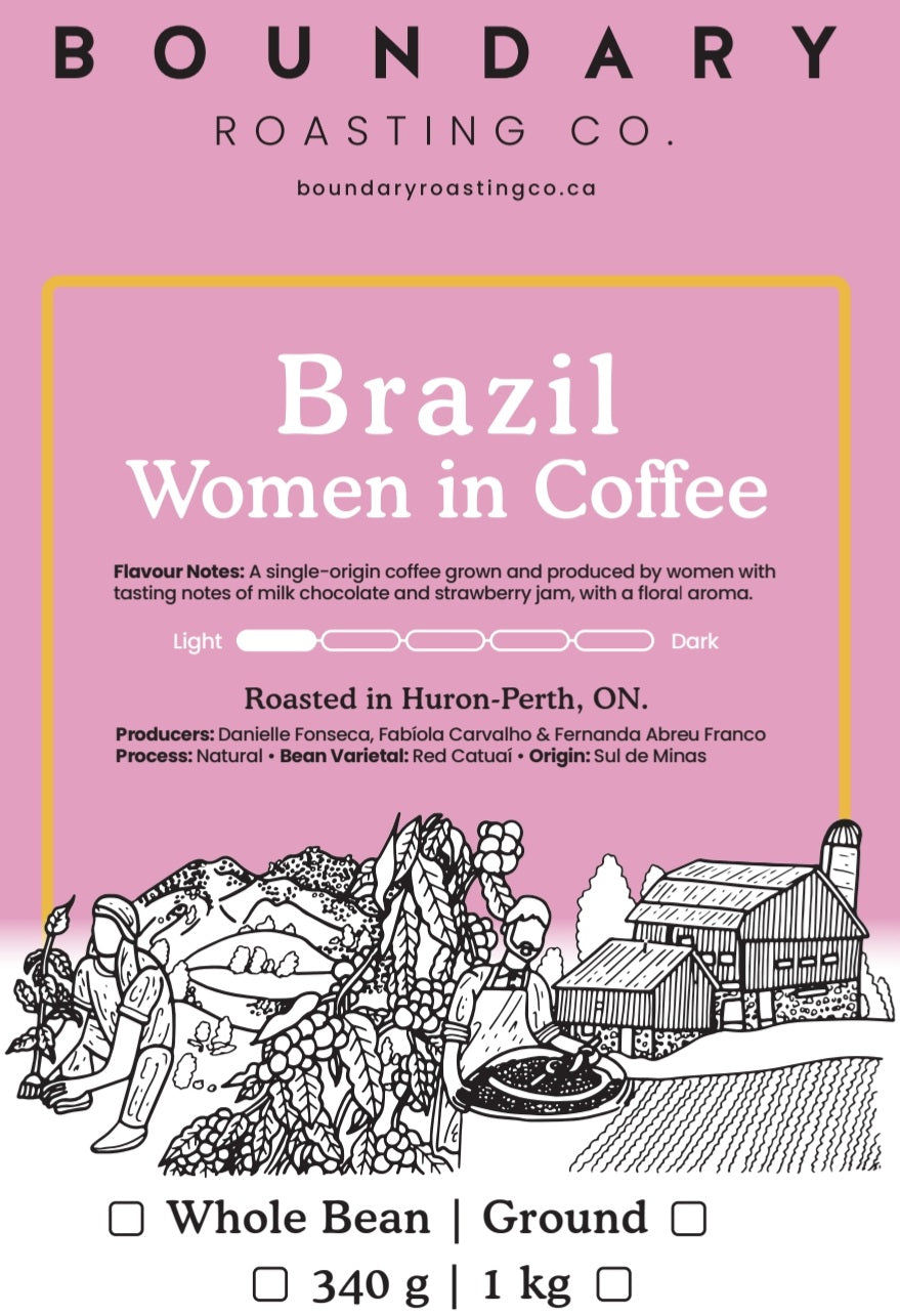 Women Coffee Project BRAZIL (Natural) – Donas do Café – Medium