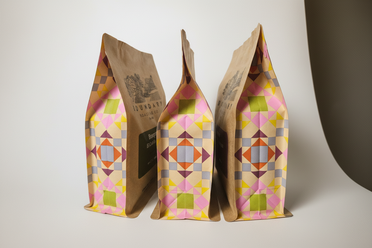 Film-style coffee bags